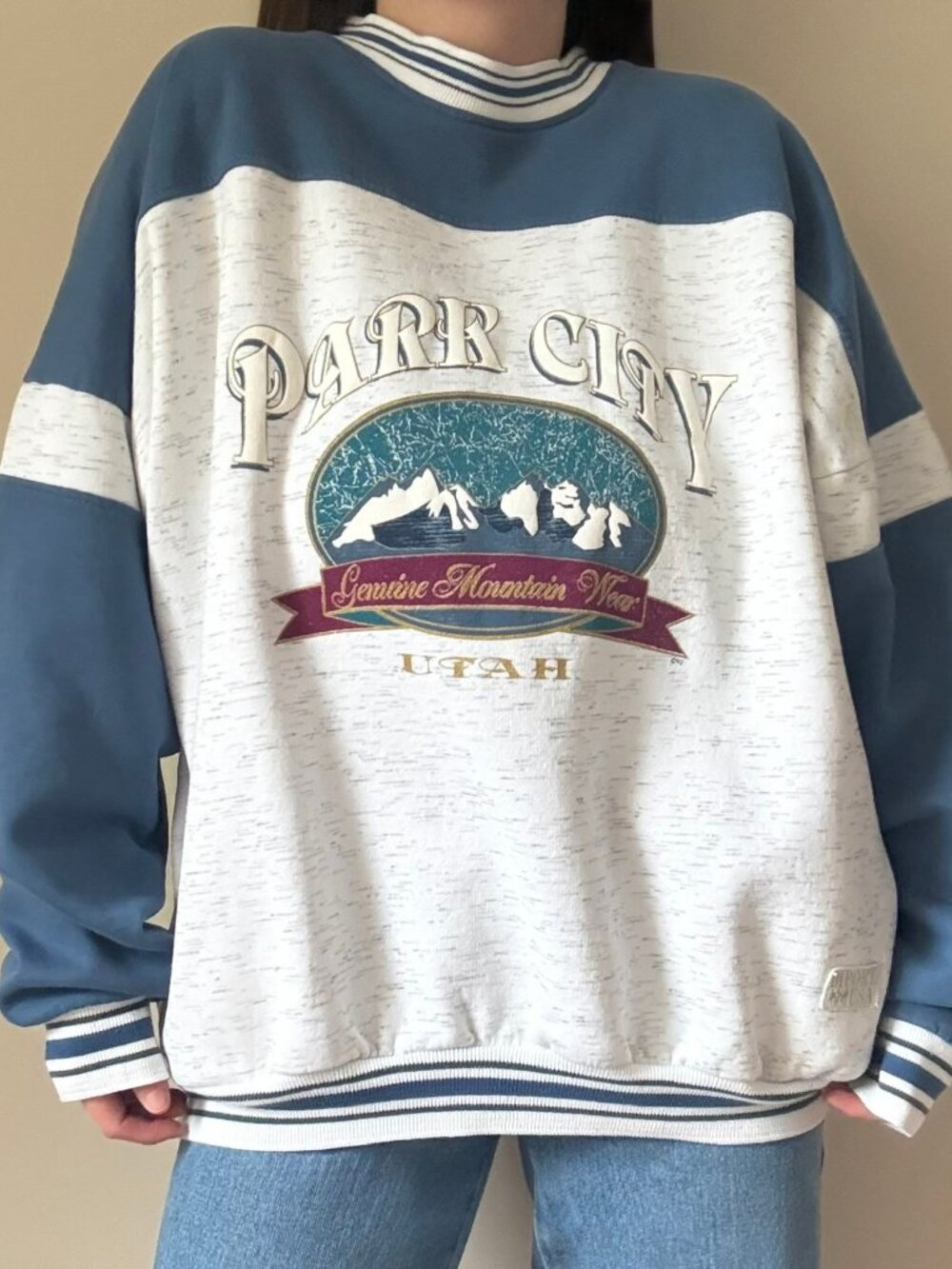 Vintage 90s Park City Utah Crewneck Sweatshirt